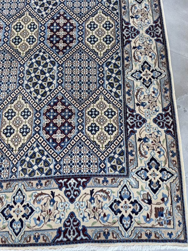 Persian Nain Silk inlay 300 x 193 cm - Image 7